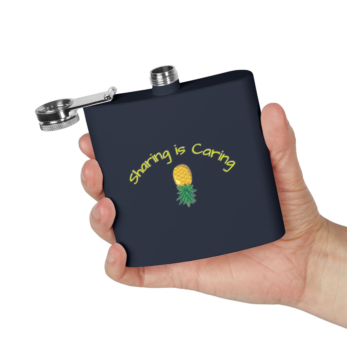 Stainless Steel Flask, 6oz