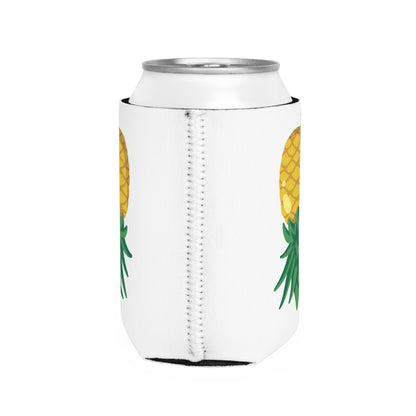 Pineapple Can Cooler Sleeve — Tropical Drink Koozie