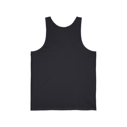 Pineapple Minimalist Tank Top — Small Tropical Chest Print, Summer Beachwear