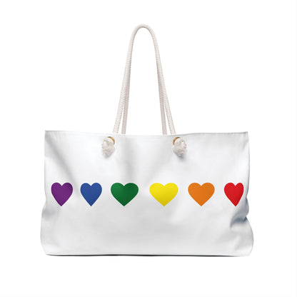 Hearts & Love Weekender Bag