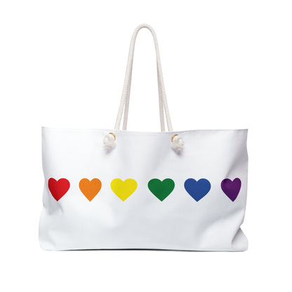 Hearts & Love Weekender Bag