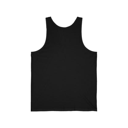 Pineapple Minimalist Tank Top — Small Tropical Chest Print, Summer Beachwear
