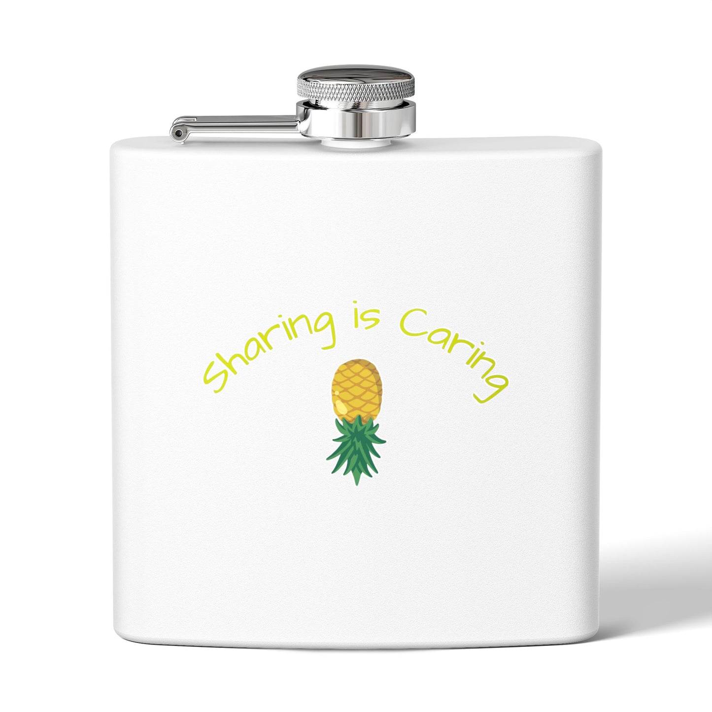 Stainless Steel Flask, 6oz