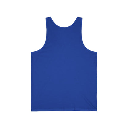 Pineapple Minimalist Tank Top — Small Tropical Chest Print, Summer Beachwear