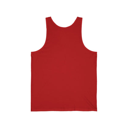 Pineapple Minimalist Tank Top — Small Tropical Chest Print, Summer Beachwear