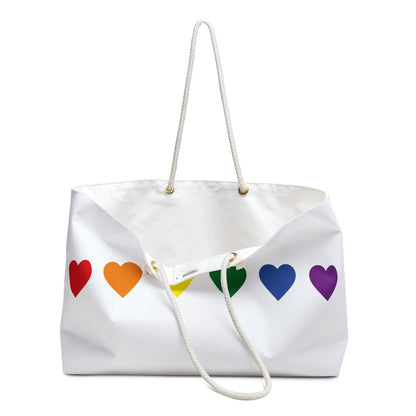 Hearts & Love Weekender Bag