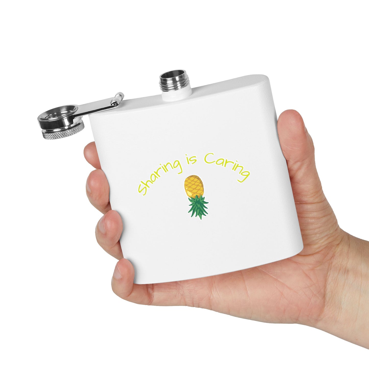 Stainless Steel Flask, 6oz