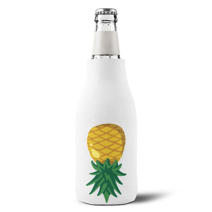 Zip-Up Upside Down Pineapple Bottle Cooler Sleeve