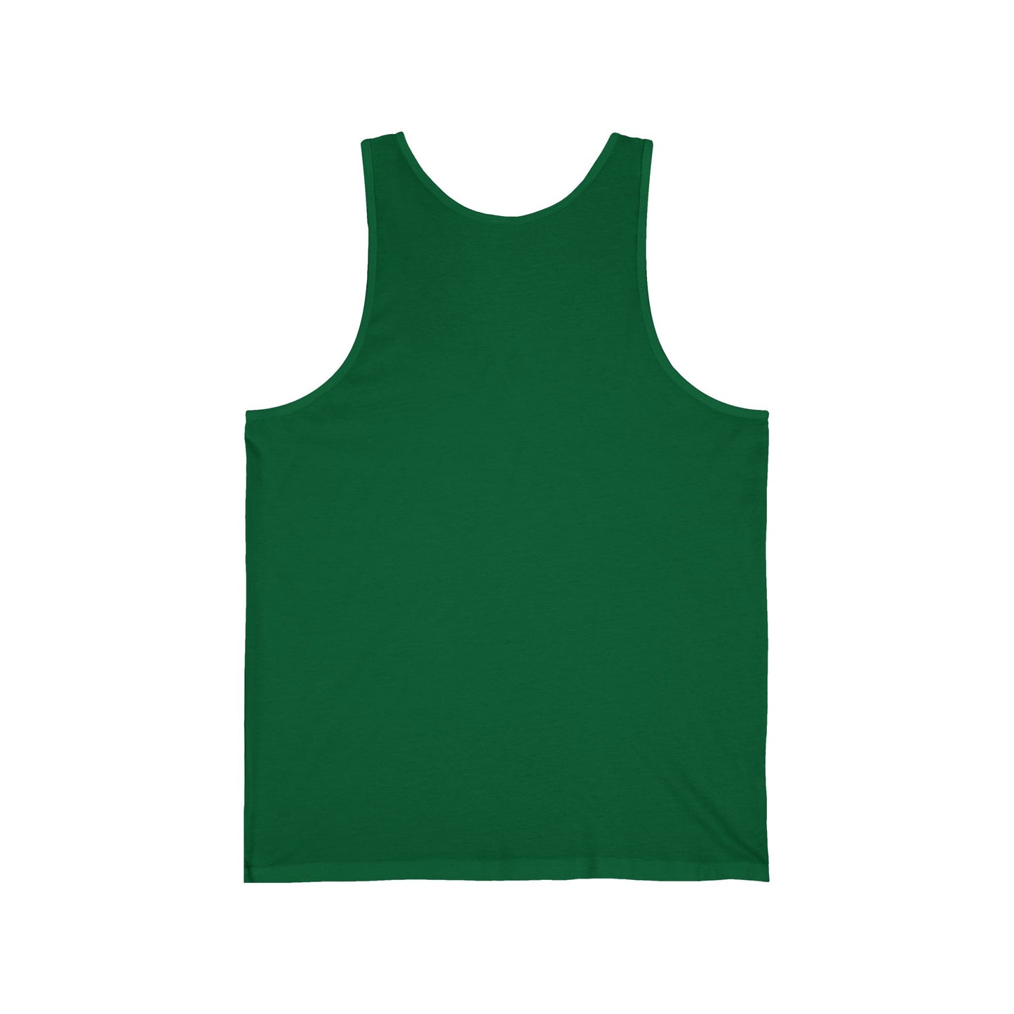 Pineapple Minimalist Tank Top — Small Tropical Chest Print, Summer Beachwear