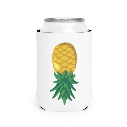 Pineapple Can Cooler Sleeve — Tropical Drink Koozie