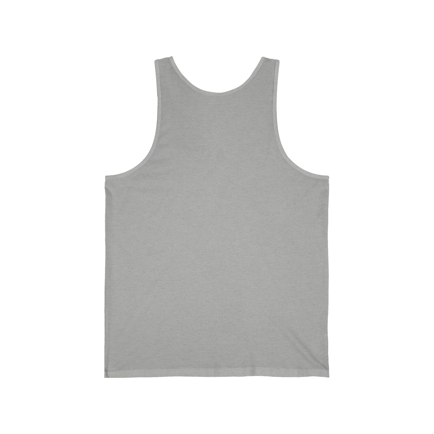 Pineapple Minimalist Tank Top — Small Tropical Chest Print, Summer Beachwear